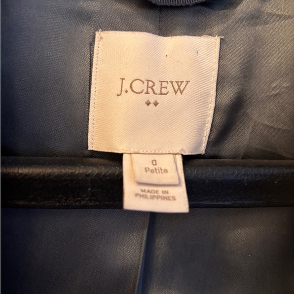 J. Crew Gray Coat with Faux Fur hood - Picture 4 of 6